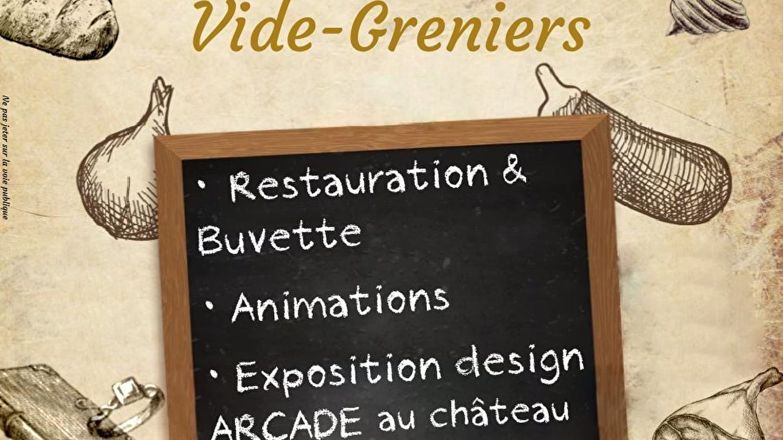 Vide-greniers - marché de producteurs et artisanat