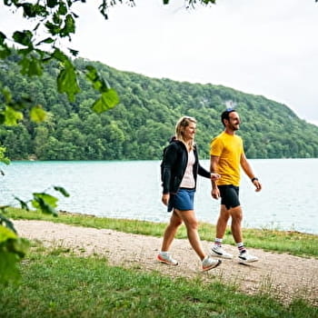 Tour du lac de Chalain par les berges - MARIGNY
