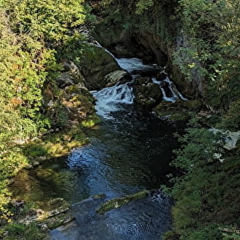 Parcours VTT 72 Rouge - Des Gorges de l'Oignin aux Gorges de l'Ain - Espace FFC Ain Forestière - SAMOGNAT