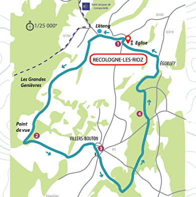 Le panoramique de la Vallée de la Saône