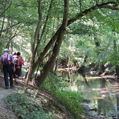 Balade vers le pont siphon du Garon de l'Aqueduc romain du Gier