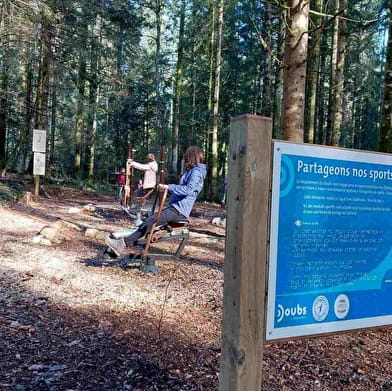 Sport & bien-être en forêt, parcours sportif