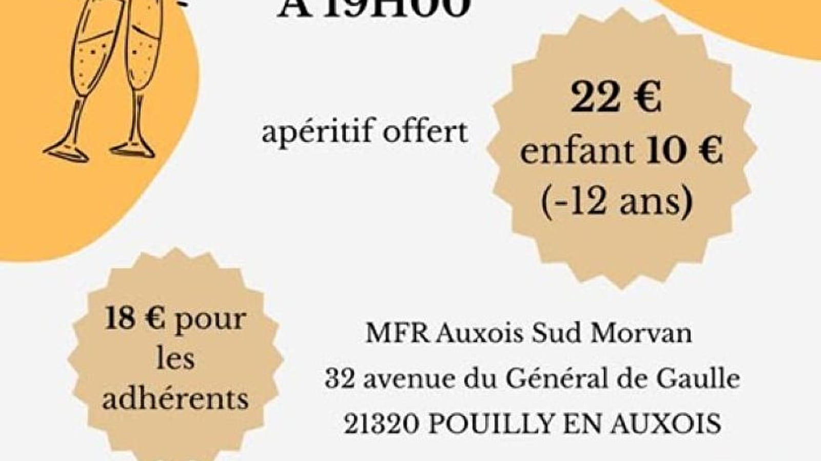 Soirée tartiflette- Pouilly en Auxois