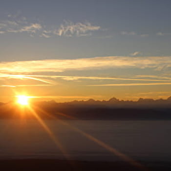 Randonnée pédestre : La Faucille - Le belvédère du Turet - GEX