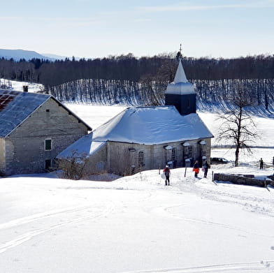 Itinéraire Raquettes du Plateau de Retord R11 au départ de la Chapelle