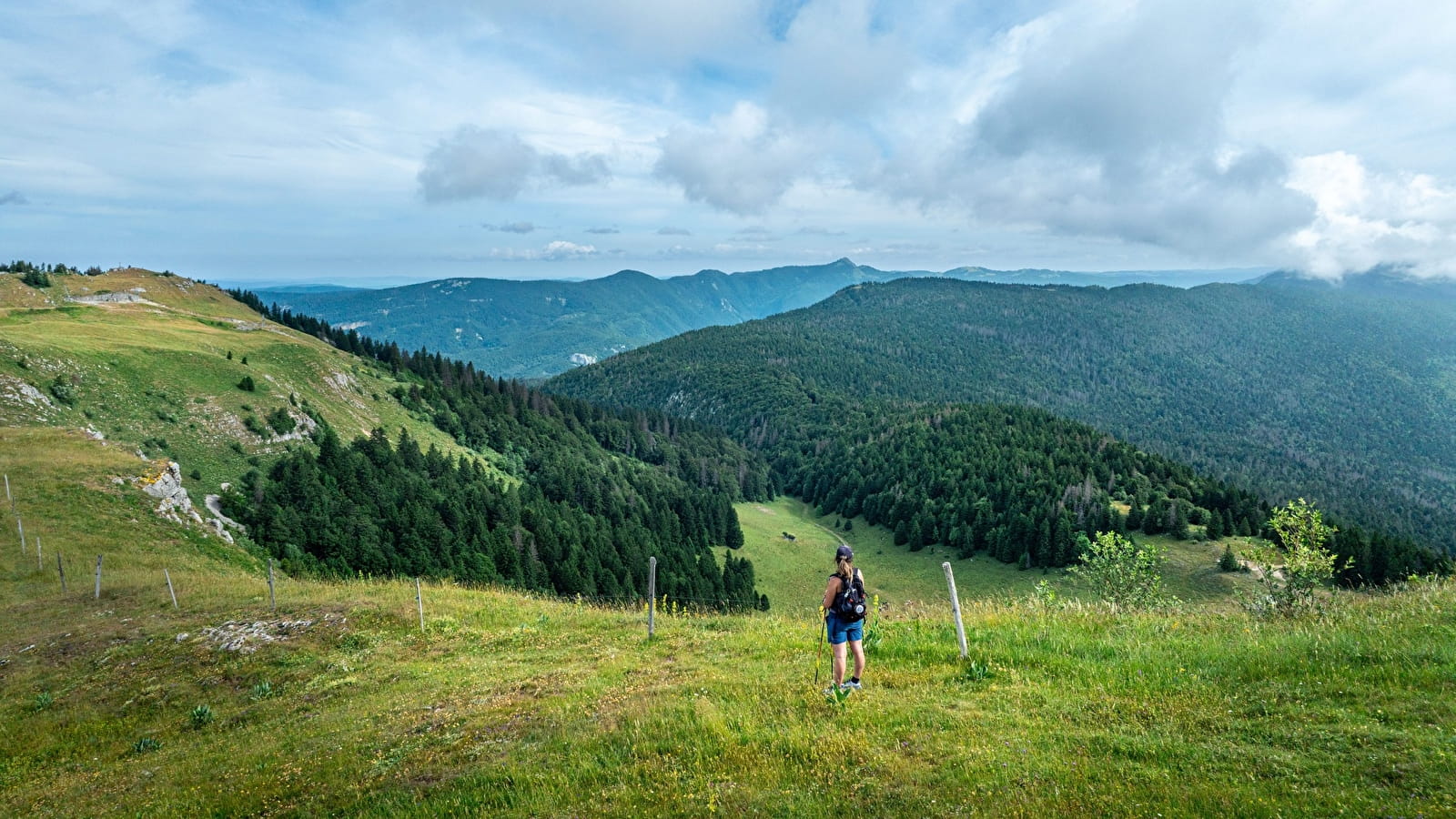 Randonnée pédestre : col de Menthières - Chalet du Sac