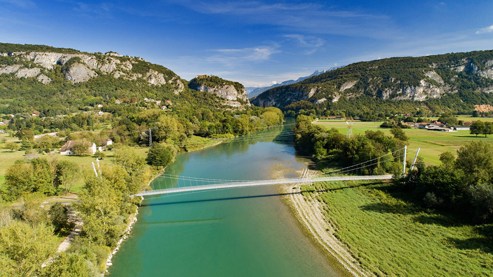 Circuit vélo : Les berges du Rhône