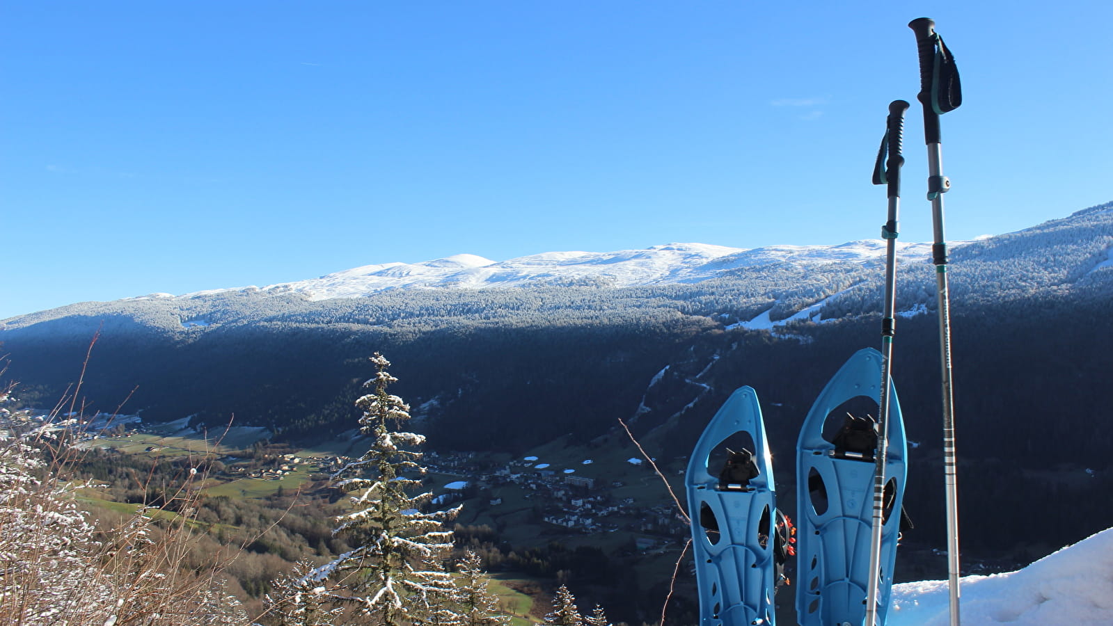 Sentier raquettes : Le belvédère du Truchet