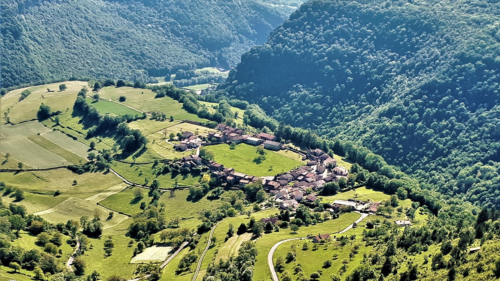 Randonnée du village en rond