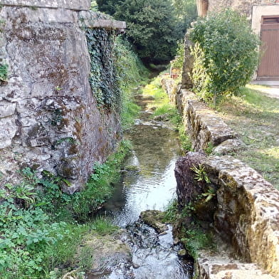 Sentier pédestre de 'Vareilles au Lac Bleu : le long du Gardon'