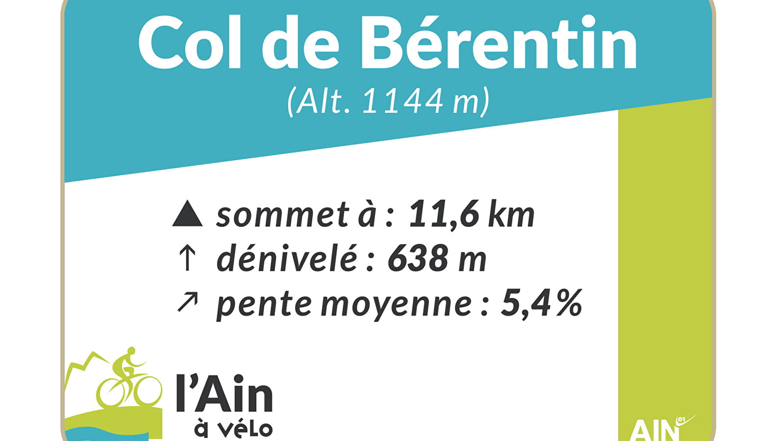 Col de Bérentin depuis La Voûte (Saint-Germain de Joux)