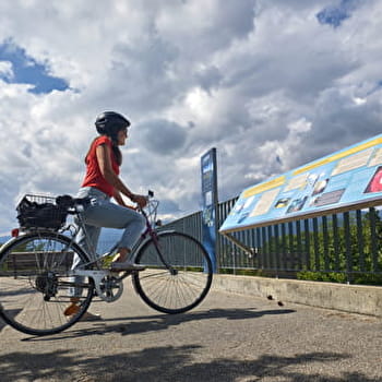 Parcours Gravel Bleu 21 - le Big Bang - espace VTT Ain Forestière -