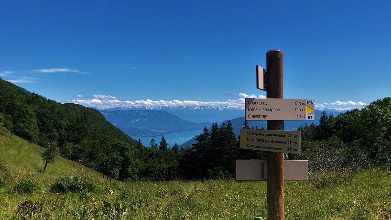 Randonnée du Grand Colombier depuis Munet