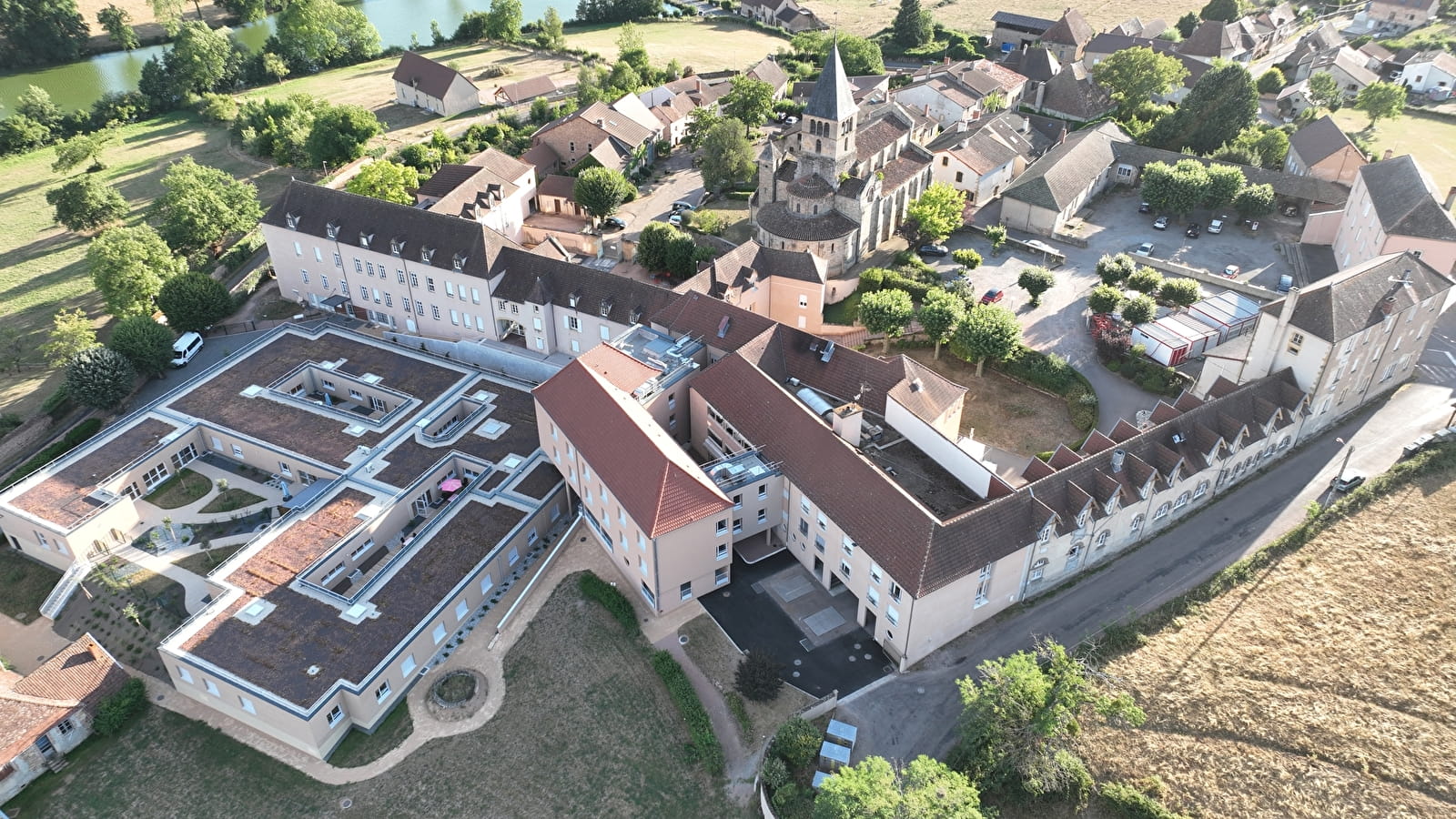 Itinéraire cyclo La Clayette - Drée - Bois-Sainte-Marie