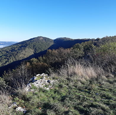 Randonnée - Crête de la Cabatane - Sur les roches