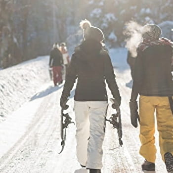 Circuits raquettes à Plateau d'Hauteville - PLATEAU D'HAUTEVILLE