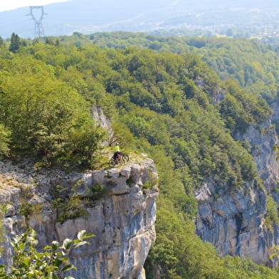 Parcours VTT 53 rouge - Les Cadettes de la Ragiaz - Espace FFC Ain Forestière