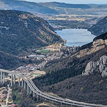 Parcours VTTAE 58 rouge - L'intégrale du Poizat - Espace FFC Ain Forestière - LE POIZAT-LALLEYRIAT