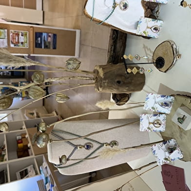 Achillée s'invite dans la vitrine de l'office de tourisme