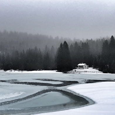 Le grand tour du lac Genin - Circuit raquettes