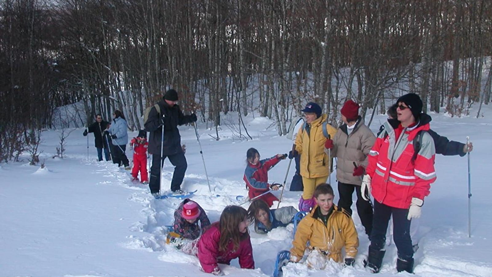 Itinéraires raquettes du site nordique de Lachat
