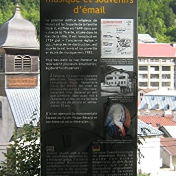 Circuit de découverte du patrimoine industriel - Email, horloge, lunette - HAUTS DE BIENNE