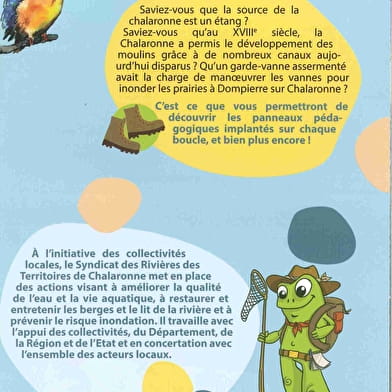 Sentier de Découverte 'La Chalaronne au fil de l'eau' - Boucle N°2 Saint-Didier sur Chalaronne