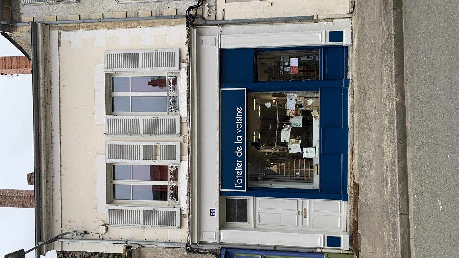 Dessin chez la voisine 