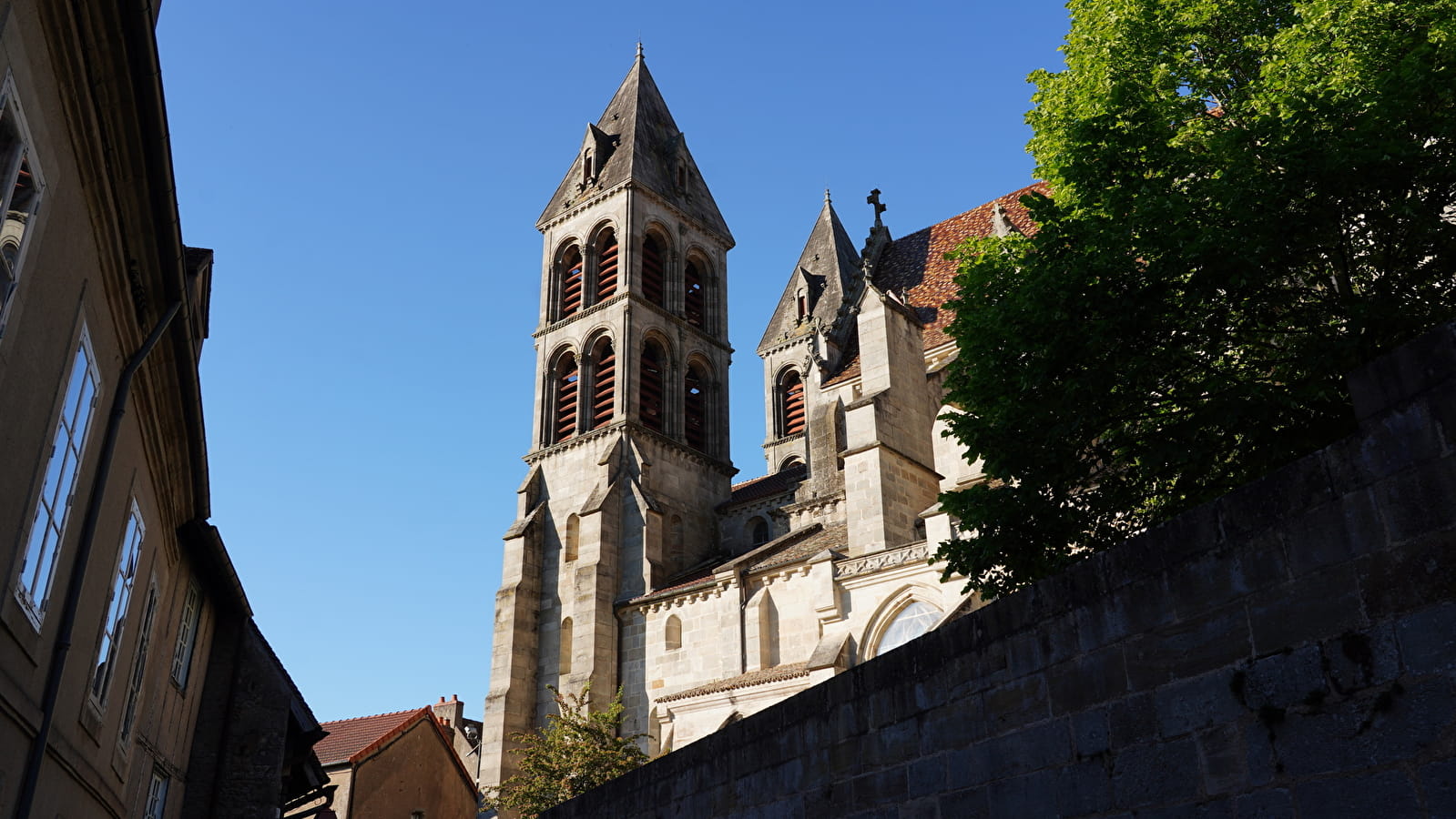 Via Columbani entre Couches et Autun