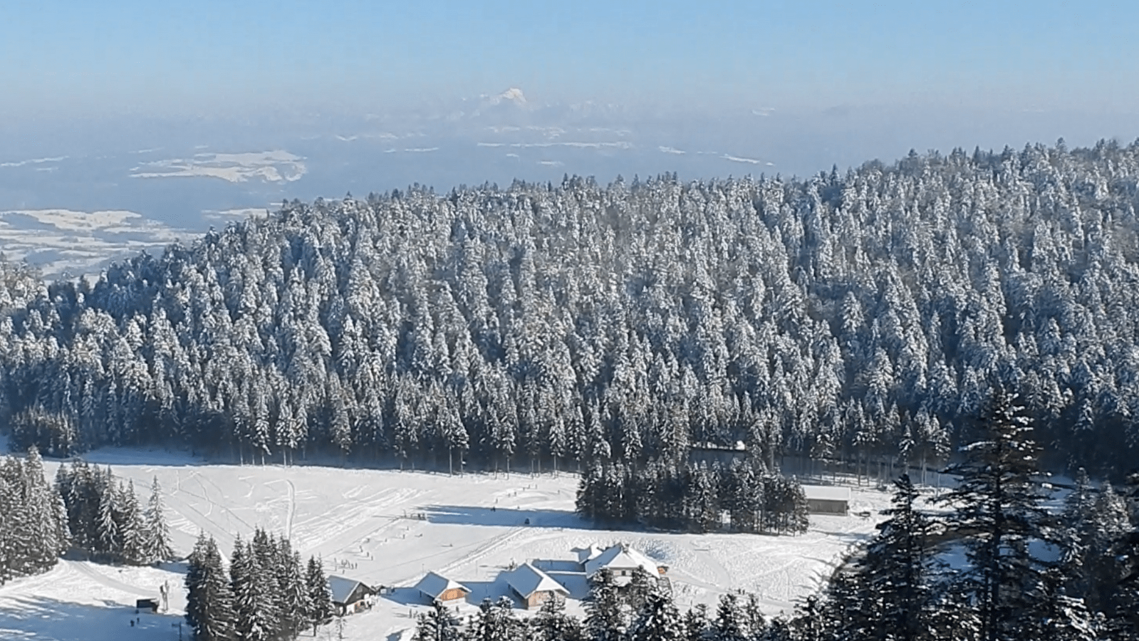 Liaz d'Amont depuis La Praille - Circuit raquettes