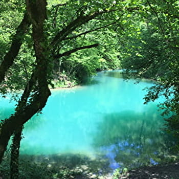 Randonnée à VTT : le lac Bleu - AMBERIEU-EN-BUGEY