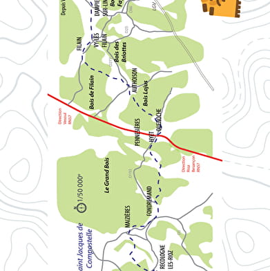 Le St Jacques de Compostelle
