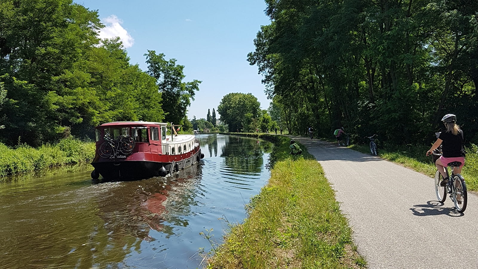 Véloire, la véloroute voie verte Nord Loire