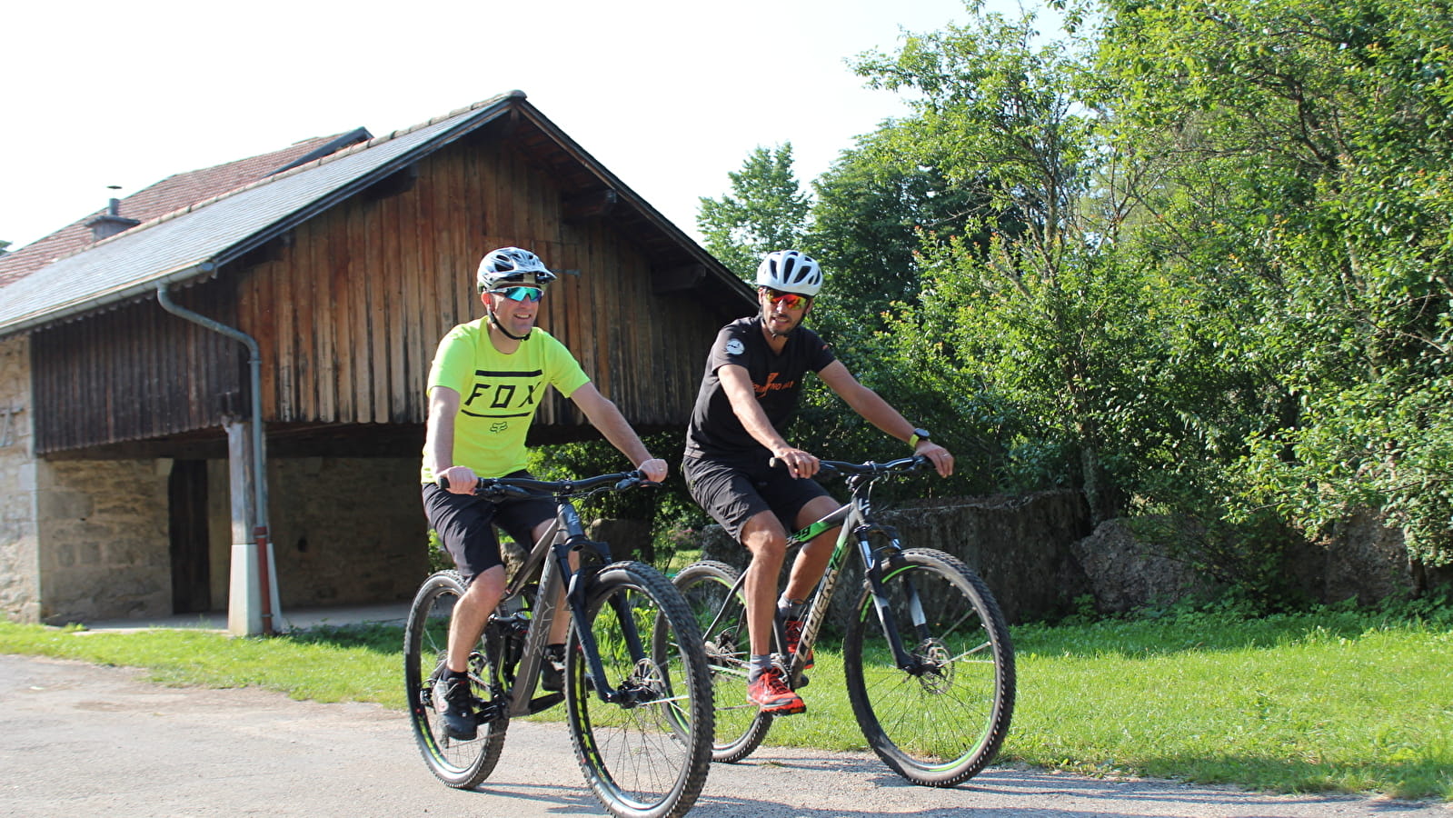 Parcours VTT 53 rouge - Les Cadettes de la Ragiaz - Espace FFC Ain Forestière