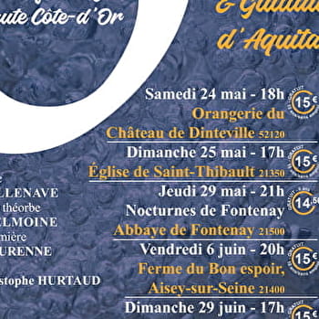 Concert 'Les trois éléments' à Aisey - AISEY-SUR-SEINE