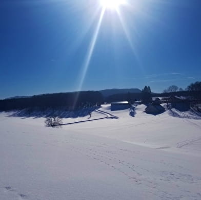 Itinéraire Raquettes du site de Lachat 'Groléaz'