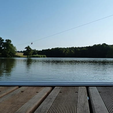 Balade - Passerelle flottante de la Grange du Pin