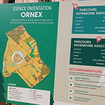 Parcours d'orientation - ORNEX