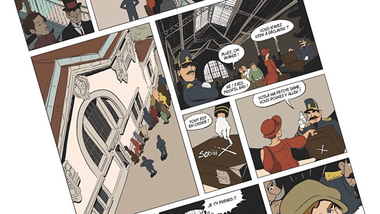 Sur la piste de Martin