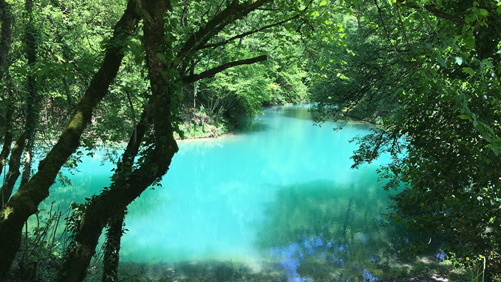 Randonnée à VTT : le lac Bleu