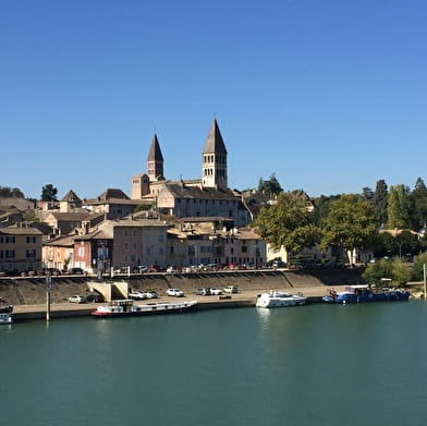 La Voie Bleue® Moselle Saône à vélo - Etape Tournus - Fleurville - Pont-de-Vaux