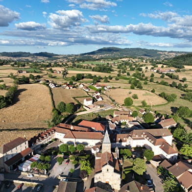 Itinéraire cyclo La Clayette - Drée - Bois-Sainte-Marie