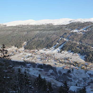 Sentier raquettes : Le belvédère du Truchet