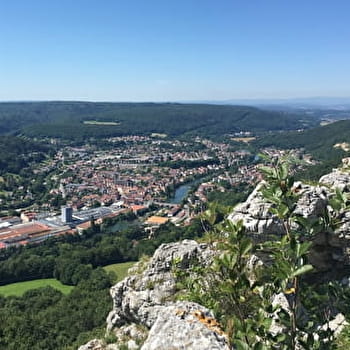 Brisepoutot et la Batterie des Roches - PONT-DE-ROIDE-VERMONDANS