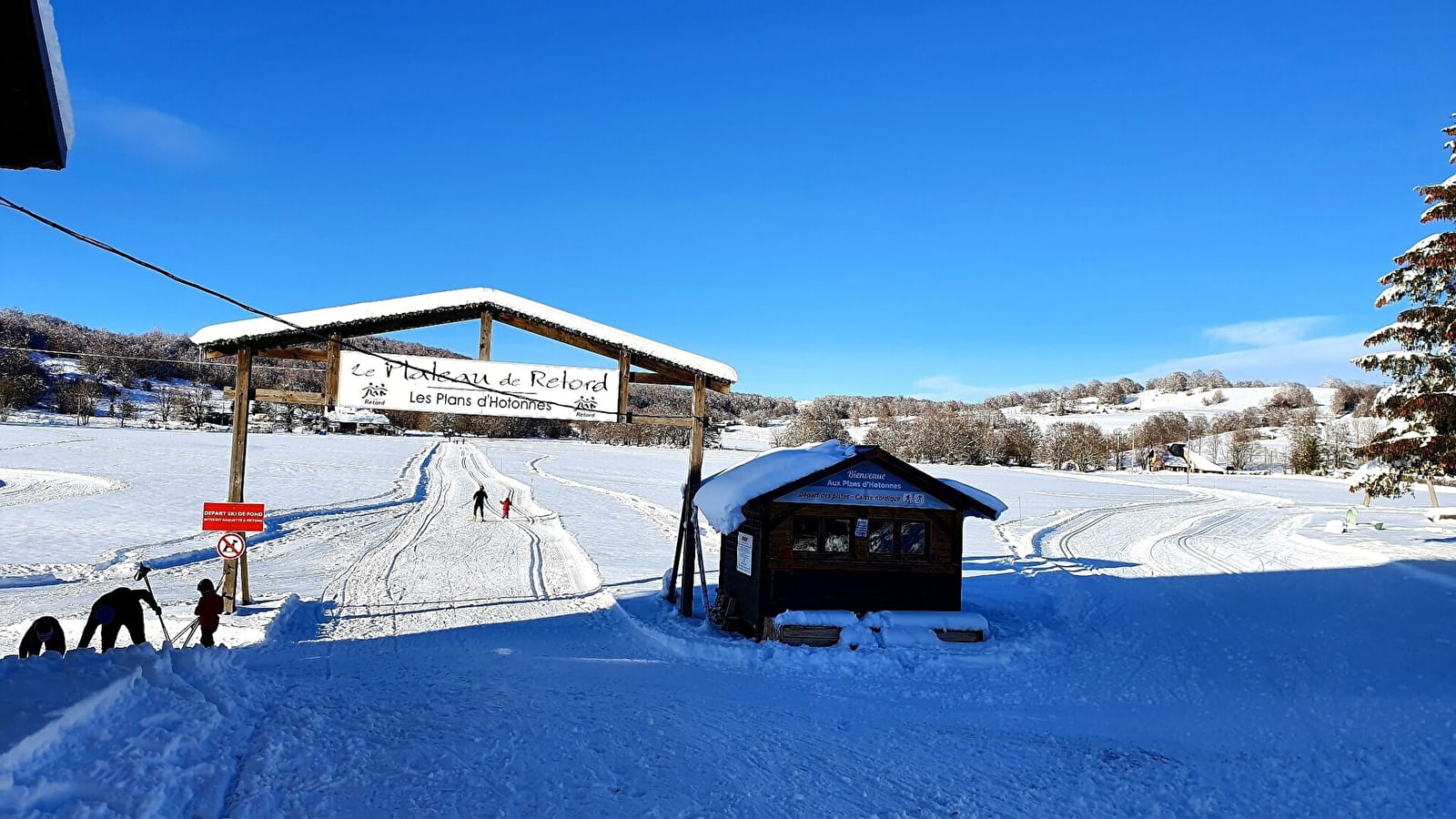 Itinéraire Raquettes du Plateau de Retord R4