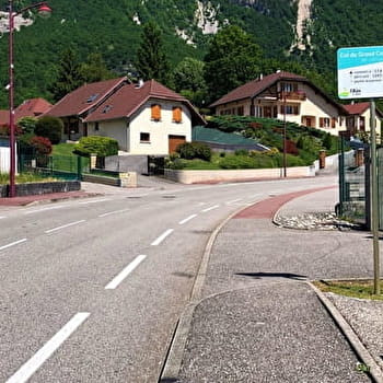 Col du Grand Colombier depuis Culoz - CULOZ