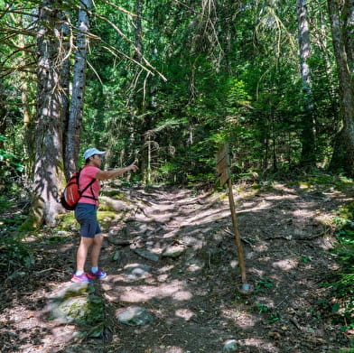 Randonnée pédestre : la pierre à Baptiste