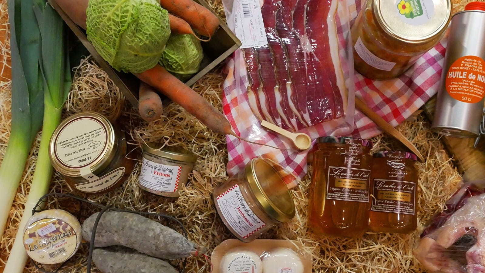 Une boutique avec des secrets de paysans