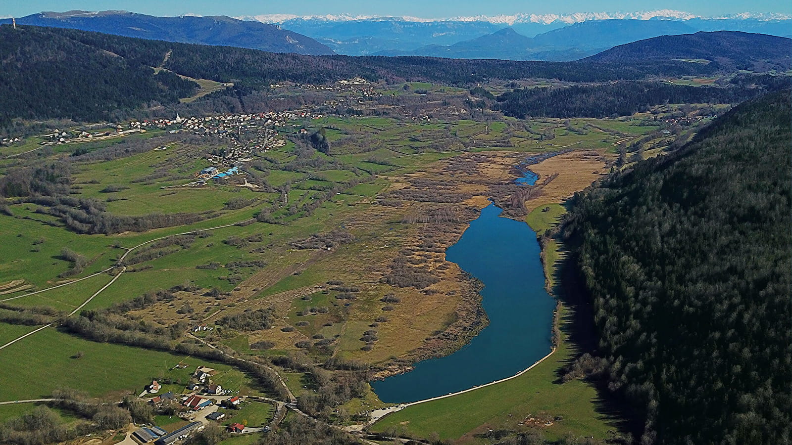 Circuit Jurassic Vélo Tours n°44 - Entre Cascade de Charabotte et Marais de Vaux