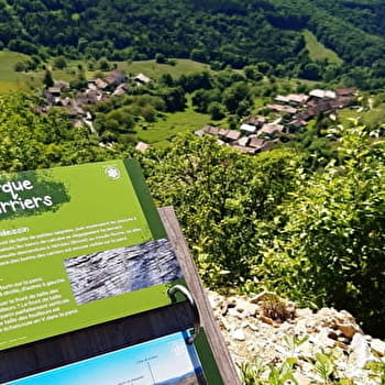 Sentier de la carrière de Cerin (ENS de l'Ain) - MARCHAMP